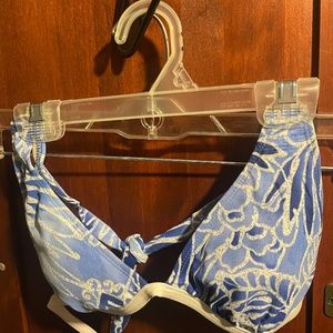 2 piece halter tie top bikini